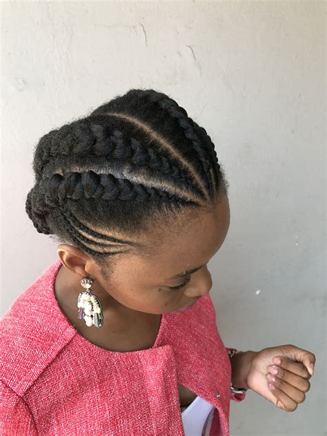 Pin on cornrows ponytail in 2024 | Natural hair stylists, Quick natural