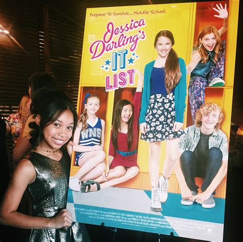 Actress Kyla-Drew at the premiere "Jessica Darling's It List." | Peyton