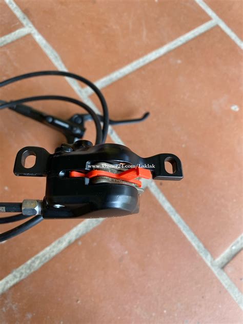 ប្រាំងប្រែងកង់ក្រោយ shimano(shimano Hydraulic Disc Brake BR-MT200 Set ...