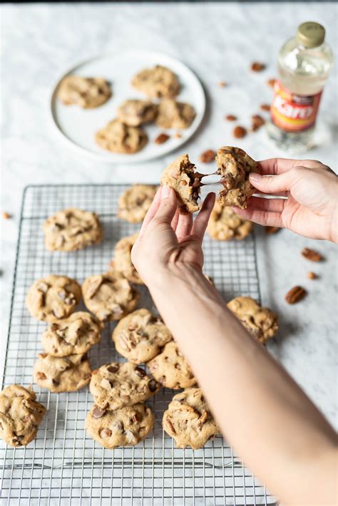 Pecan Chocolate Chip Caramel Cookies