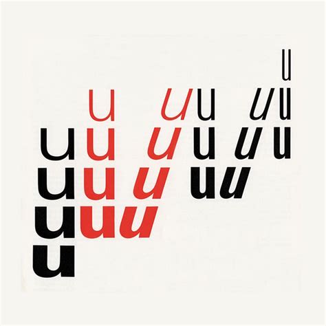 Adrian Frutiger - Univers font (1957-1958) | Lettering, Typography