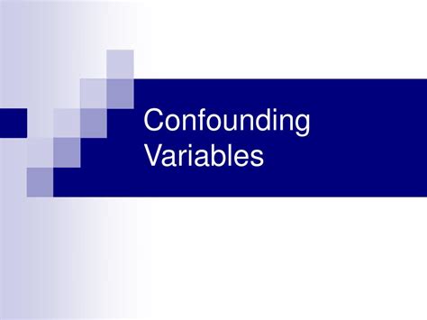 confounding variables powerpoint    id