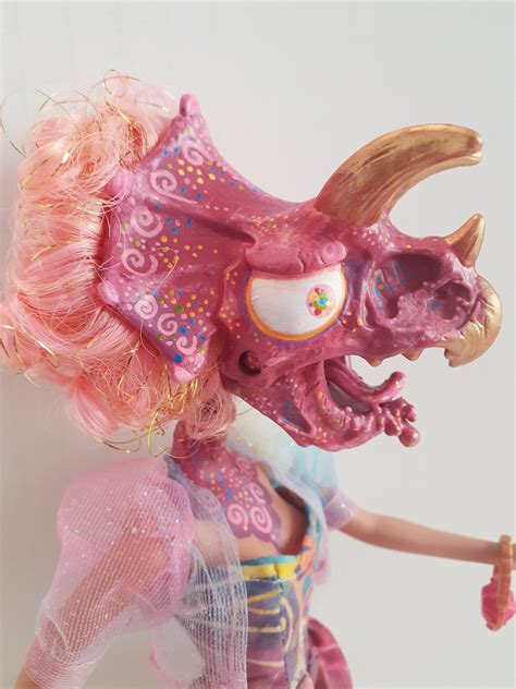 OOAK Rescue Doll - the Eccentric Party Triceratops - Etsy
