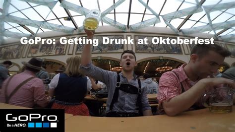 Getting Drunk at Oktoberfest (GoPro Oktoberfest) Munich Trip German