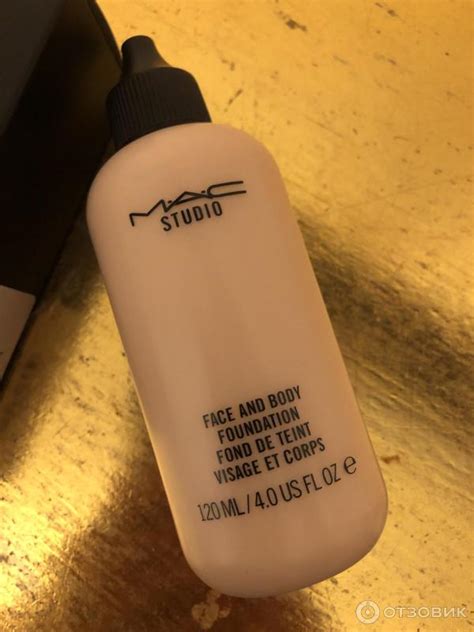 Отзыв о Тональная основа MAC "Face and Body Foundation" для лица и тела ...