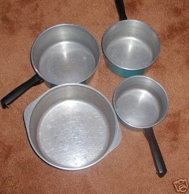 8 Piece Club Aluminum Pots & Pans Cookware, Aqua Blue | #19773201