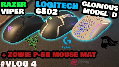 🔥 Unboxing Glorious Model D and Razer Viper gaming mouse | Comparing to ...