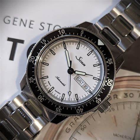 [WTS] Sinn 104 I St Sa White on H-Link Bracelet : r/Watchexchange