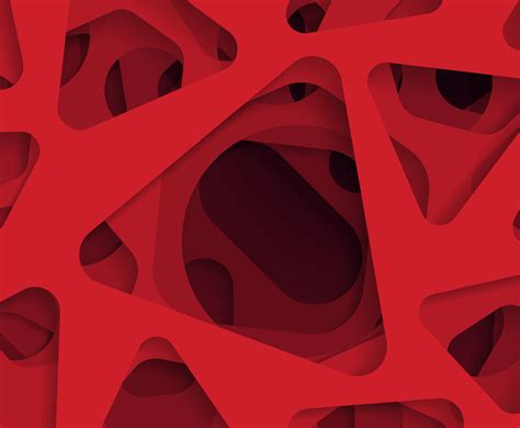 Red Abstract Paper Cut Background Vector Art & Graphics | freevector.com