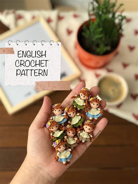 Miniature Amigurumi Anne Shirley Doll English Pattern - Etsy Canada