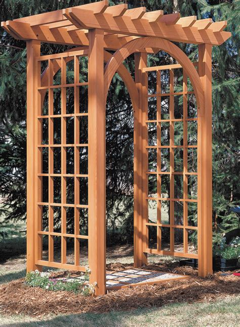 Wooden Garden Arbor Plans - Image to u