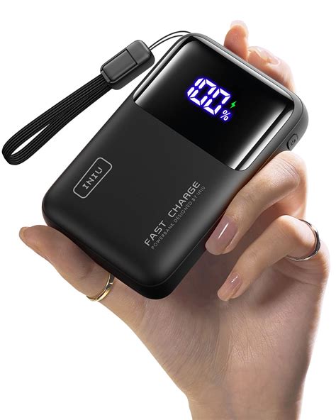 INIU Power Bank, 20000mAh 65W Ultra Compact USB C Laptop Portable