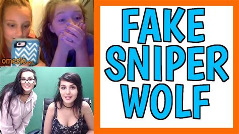 PRETENDING TO BE SSSNIPERWOLF ON OMEGLE - YouTube