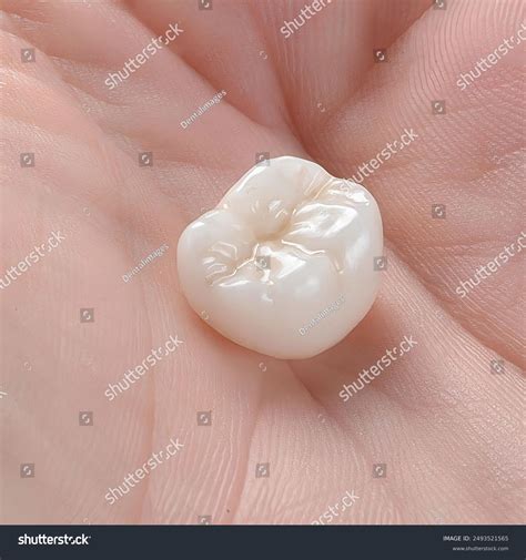Glass Ceramic Dental Porcelain Veneers Crowns Stock Photo 2493521565