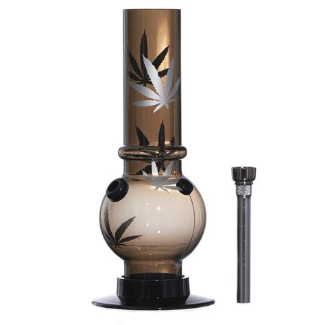 Cannabis Leaf Acrylic Bong Bongs | GoSensi