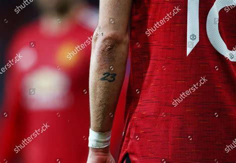 Number 23 Tattoo On Arm Bruno Editorial Stock Photo - Stock Image ...