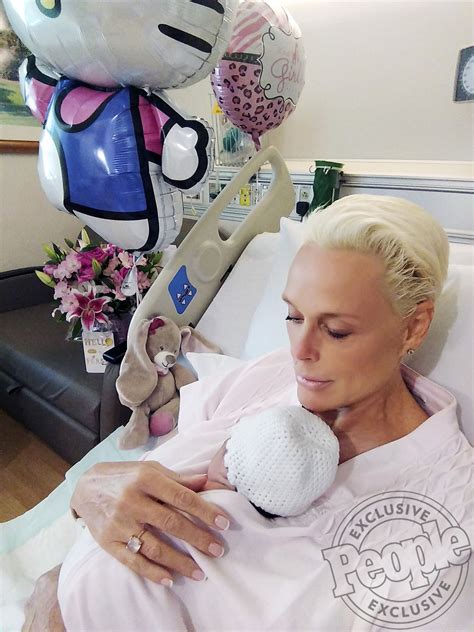 Brigitte Nielsen, 54, Shares a Sneak Peek at Newborn Daughter Frida