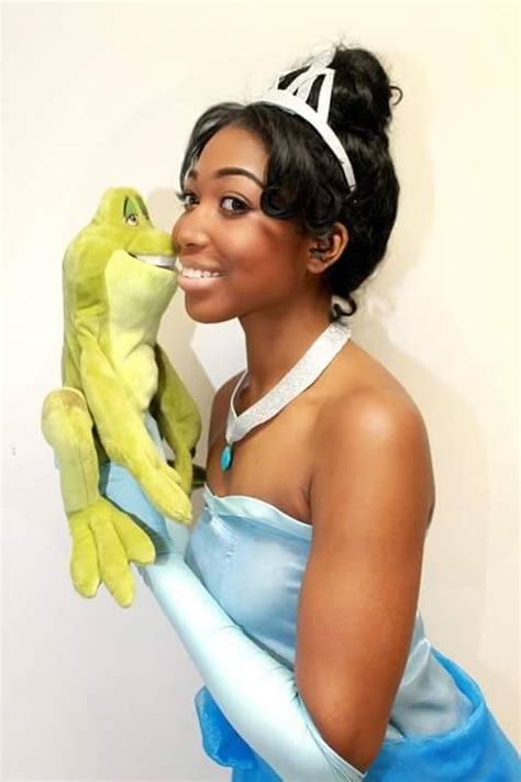 Princess Tiana Blue Dress Costume
