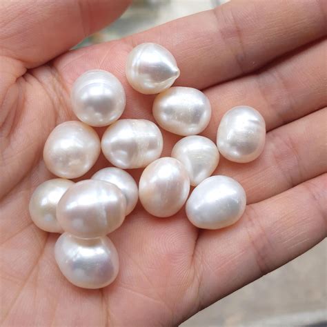 12-13mm freshwater pearls undrilled pearls natural pearls | Etsy