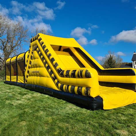 Inflatable assault courses