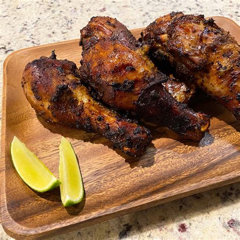 Easy Jerk Chicken Drumstick | Indoor & Outdoor Method - Bear Cusine