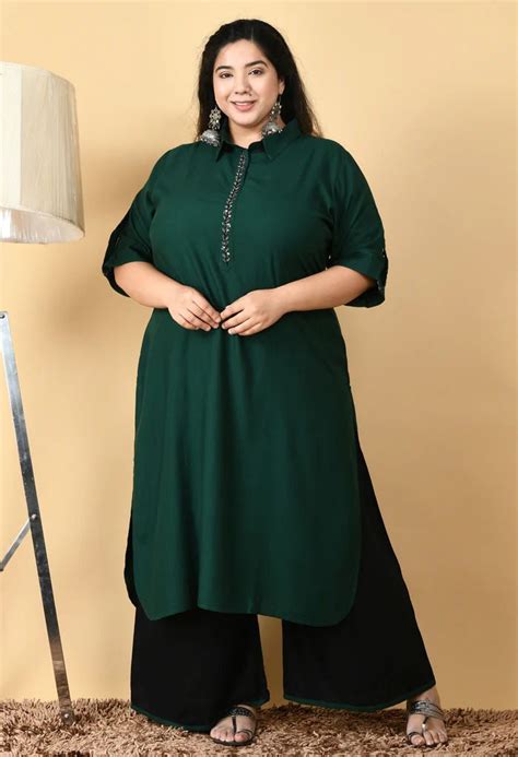 size bottle green pathani kurta palazzo set desinoor kurta