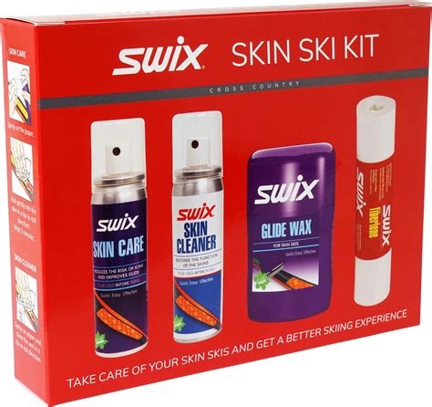 swix skin ski kit cleaners  anti ice varustenet english