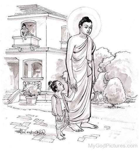 portrait  prince rahula  gautama buddha