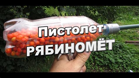 Пистолет Рябиномет Рябинострел Сделанный Своими Руками - YouTube