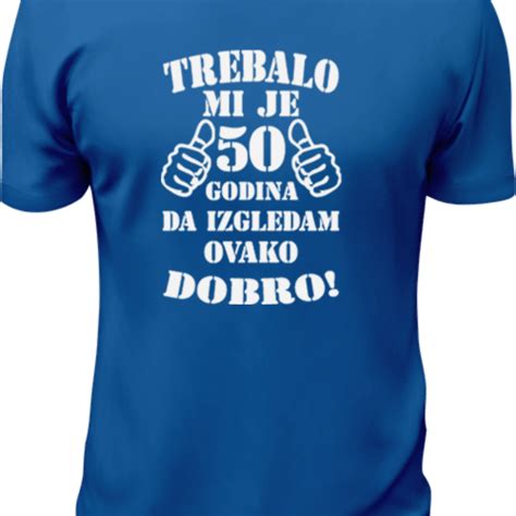 Muška majica "50 Godina" - Donum
