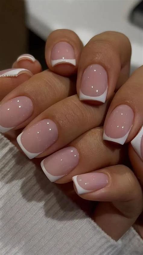 classy short french tip artofit