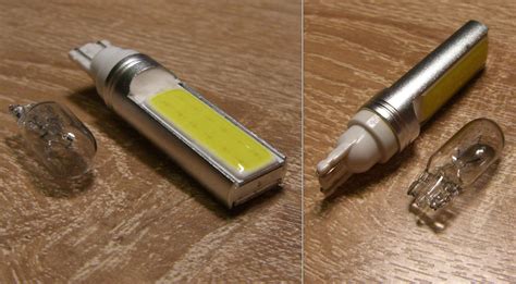 Светодиодная лампа 2 ДЛИННЫХ COB Т10 (w5w) 10w — DRIVE2