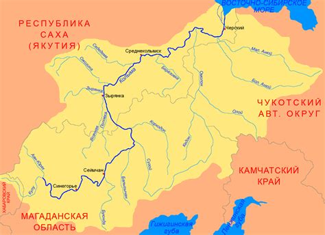 Крупные реки России