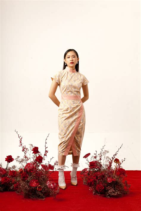 Mimosa Dress - in Pink - Mandarin Peony