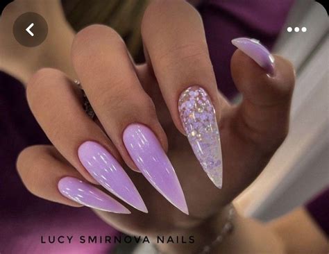 Pin by Ольга Алексеева on ручки 22 | Stilleto nails designs, Purple ...