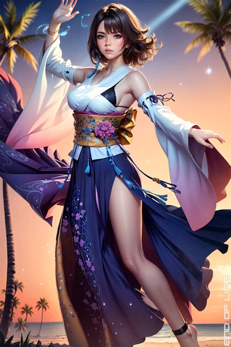 yuna   endoflineart  deviantart
