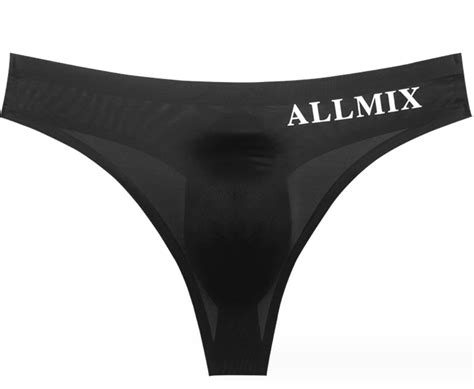 Бесшовные мужские стринги ALLMIX, черные Е-12908 купить в интернет ...