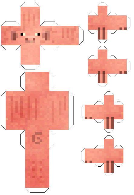 bonecos de Minecraft para imprimir,recortar e montar | Anniversaire ...