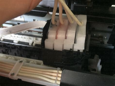 Прочистка печатающей головки принтера Epson L210 - Ситли