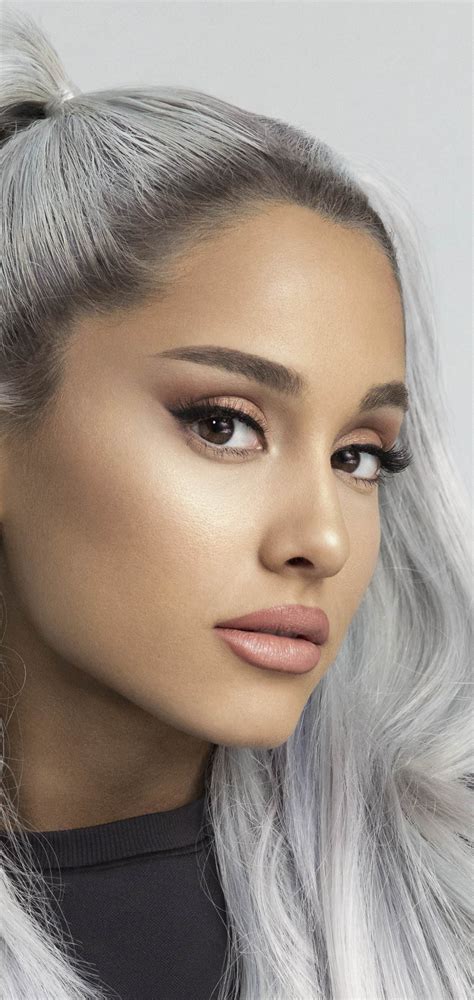 Ariana Grande White Hair