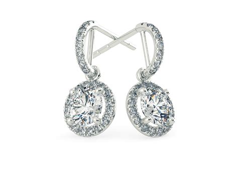 Round Brilliant Cut Diamond Earrings | Quality Diamonds