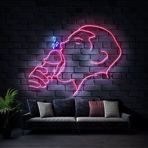 Sexy man bj neon signcustom gay blow job led signerotic oral etsy – Artofit
