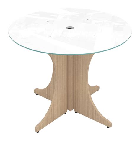 grigio small  table  glass top potenza  corp design