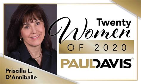 Priscilla L. D’Anniballe – 20 Women of 2020 | Paul Davis Restoration