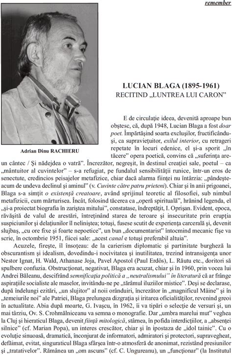 Târgoviştea literară: RECITIRI - Adrian Dinu RACHIERU