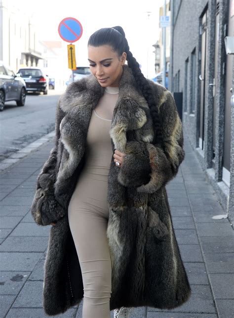 KIM KARDASHIAN in Catsuit in Iceland 04/18/2016 - HawtCelebs