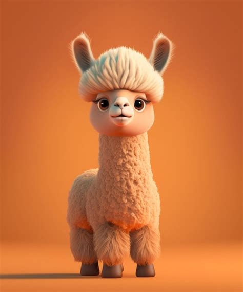 Premium Photo | Baby lama 9