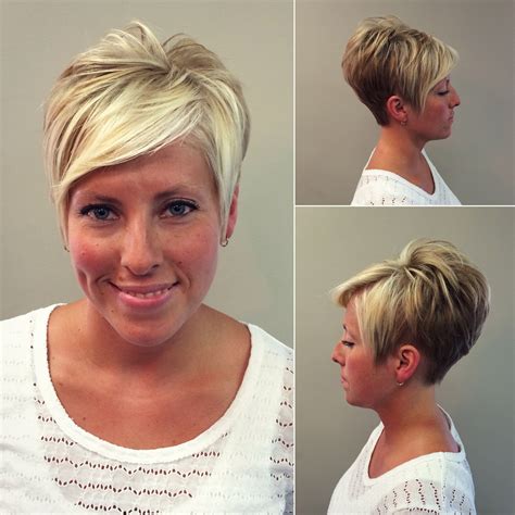 Sassy, short, and blonde! | Cute hairstyles for short hair, Short hair