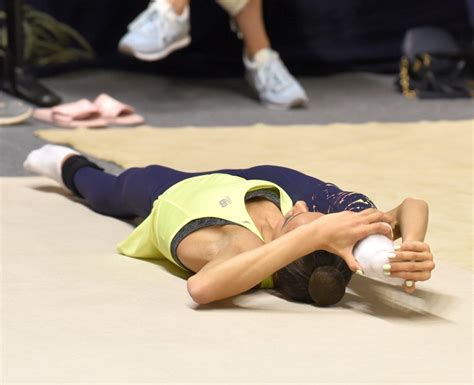 Yeva Meleshchuk (Ukraine), backstage Grand Prix (Brno) 2019 | Grand ...