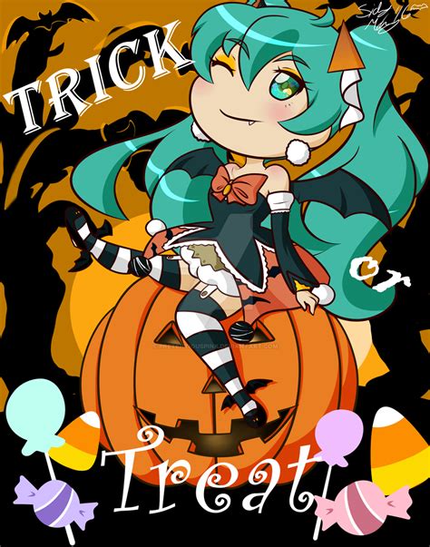 Halloween Hatsune Miku by PretentiousPink on DeviantArt